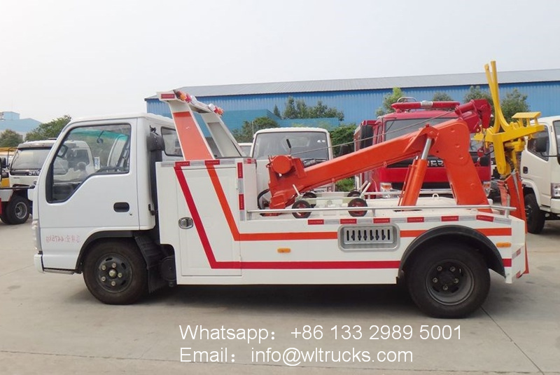 Isuzu small one-to-one wrecker