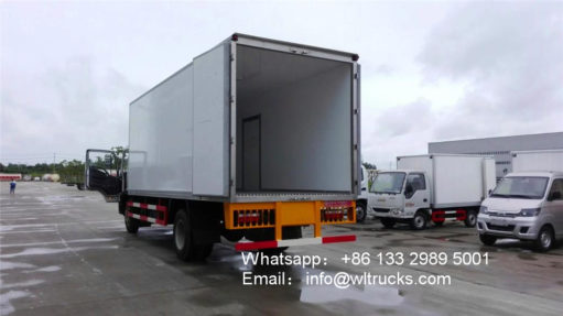 JAC 15ton refrigerator freezer truck