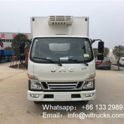 JAC 3 ton box refrigerated trucks