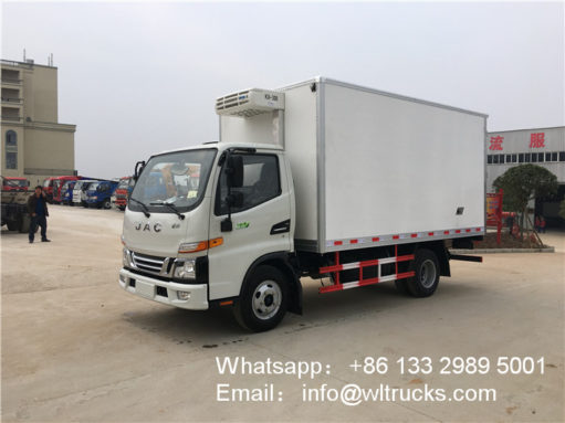 JAC 3 ton refrigerated truck