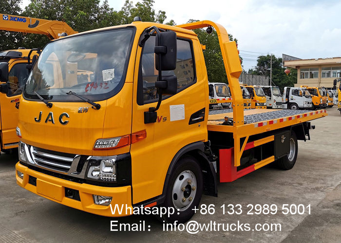 JAC Junling V5  Fully floor mounted wrecker tow truck photo