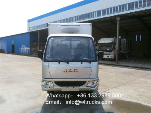 JAC small refrigerator box trucks