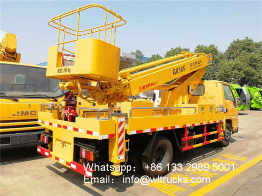 JMC 14 meter to 16 meter aerial platform truck