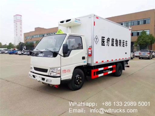 JMC 3 ton medical waste collection trucks