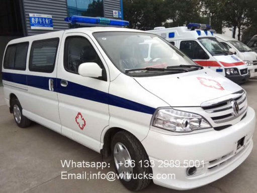 Japan Jinbei Grace small siren ambulance