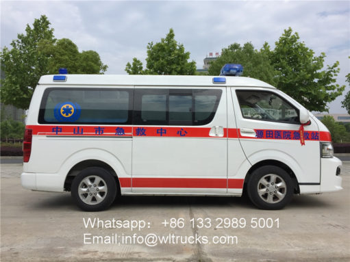 Jinbei ambulance vehicle