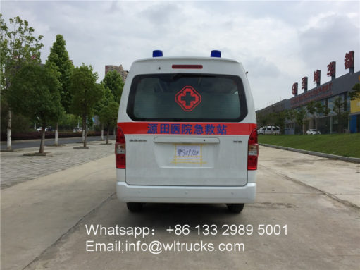Jinbei rescue Hospital vehicle
