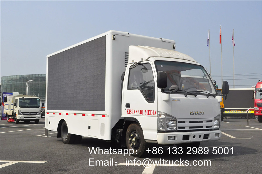 Led screen truck