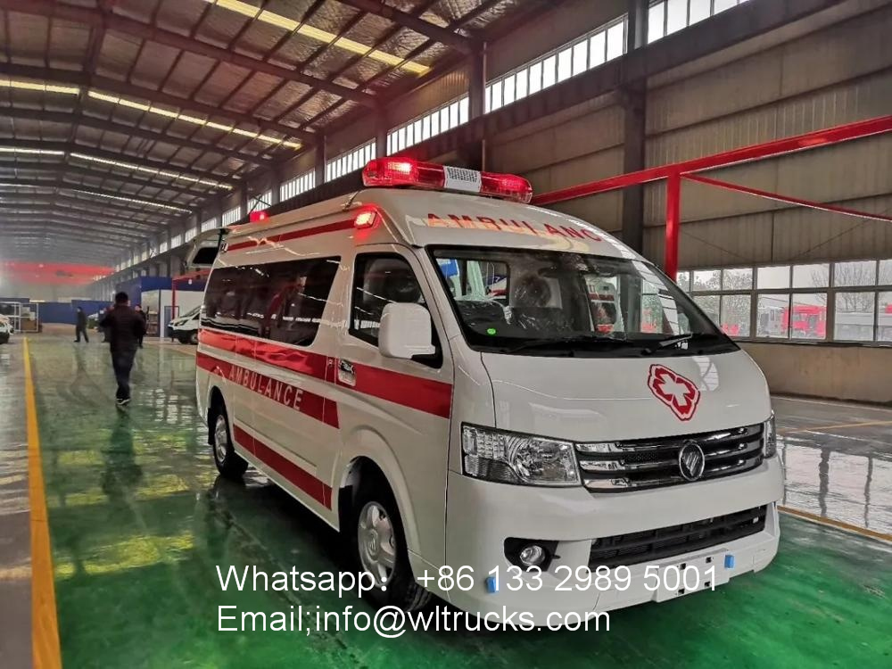 Left/Right Hand Drive Foton G7 Ambulance