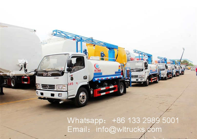 5000L Mobile vehicle disinfection tunnel system fogger spray truck