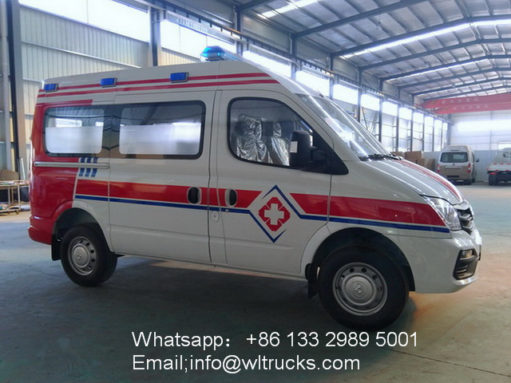 SAIC Maxus short wheelbase ambulance