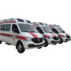 SAIC Maxus short wheelbase siren ambulance vehicle