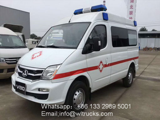 SAIC Maxus siren ambulance vehicle