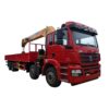 Shacman 14ton 16ton crane lift truck