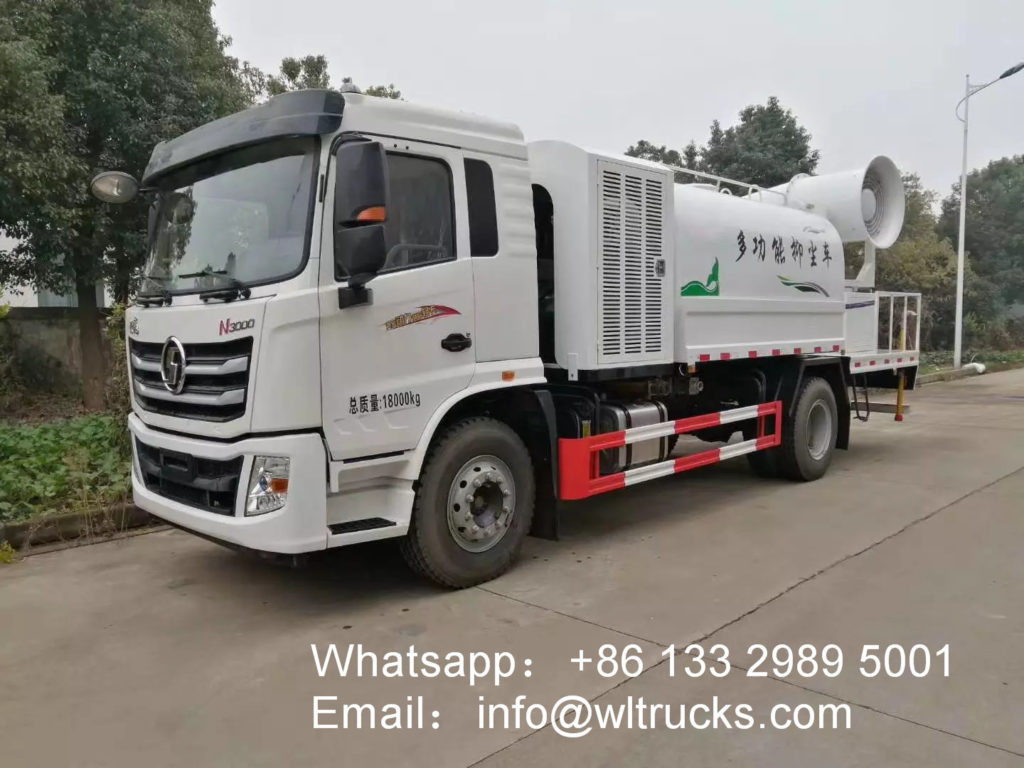Shacman 80m to 100m 12m3 disinfection truck