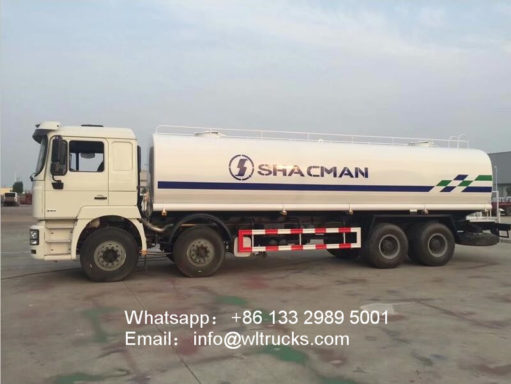 Shacman water tank truck