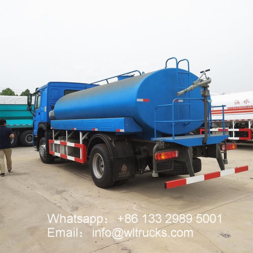 Sinotruk 12m3 to 15m3 Water Sprinkler Truck