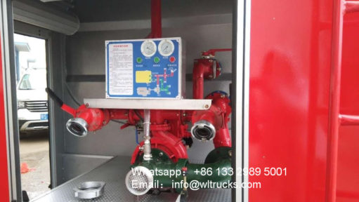 Sinotruk 25000 liter fire water truck
