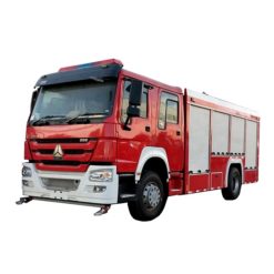 Sinotruk Howo 8000L water Foam fire truck