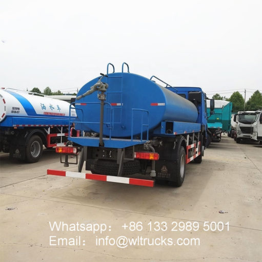 Sinotruk howo 12m3 to 15m3 Water Trucks
