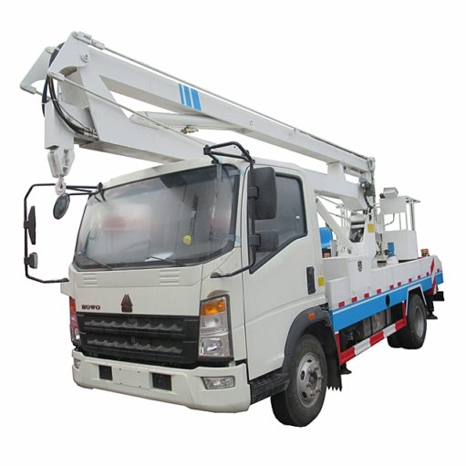 Sinotruk howo 16m to 18m aerial working platform truck