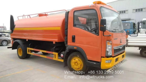 Sinotruk howo 5cbm water truck