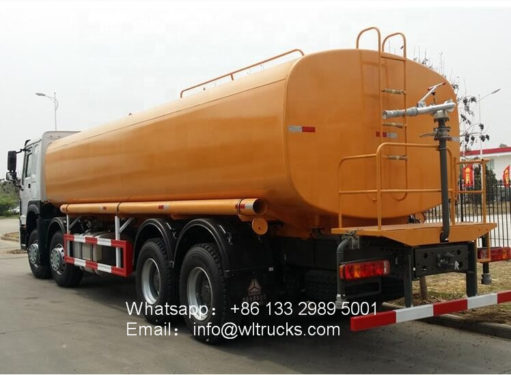 Sinotruk howo 8x4 30 ton water truck