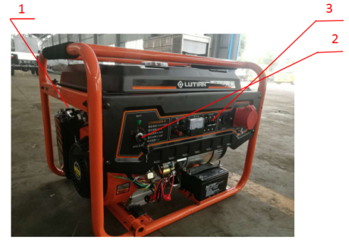 Structure diagram of heating device for asphalt sprayer