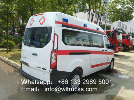 Transit V362 siren ambulance