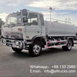 Dongfeng 15 ton Stainless Steel Water Delivery Truck