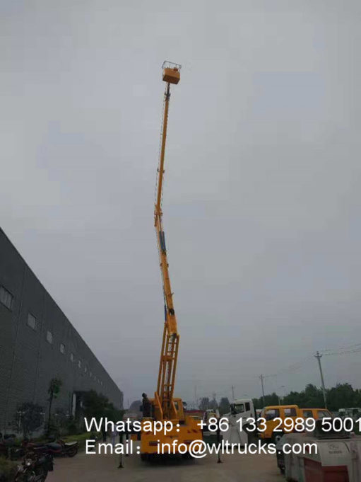 aerial platform rescue truck