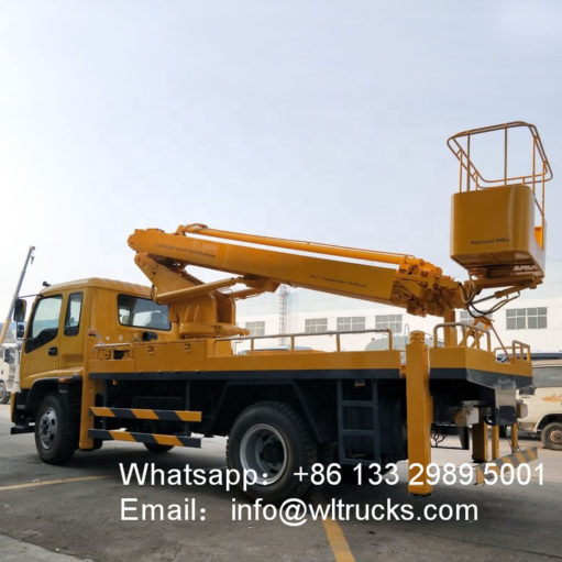 aerial platform truck