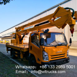 aerial working platform truck