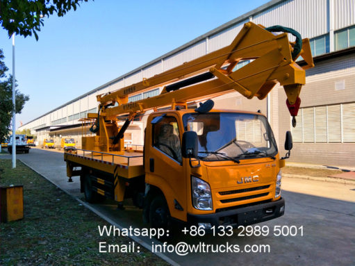 aerial working platform truck