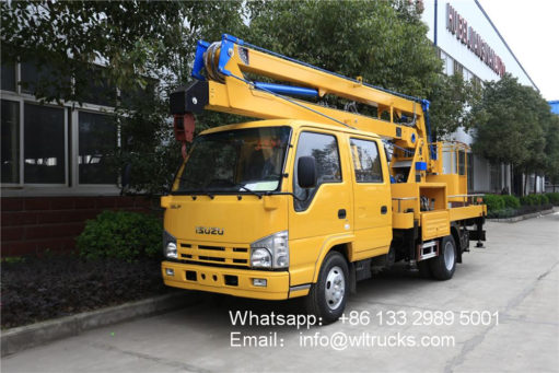 ISUZU 12m 14m 16m aerial working platform truck