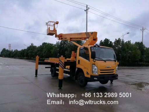 aerial working truck