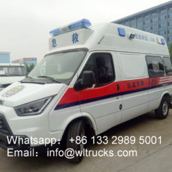 JMC long-axis intensive care ambulance car