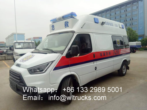 JMC long-axis intensive care ambulance car