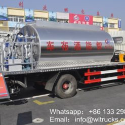 asphalt distributor truck