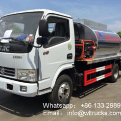 Dongfeng 4000liters asphalt sprayer truck