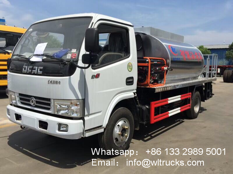 Dongfeng 4000liters asphalt sprayer truck