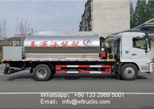 asphalt tanker truck