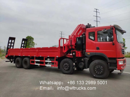 big crane truck