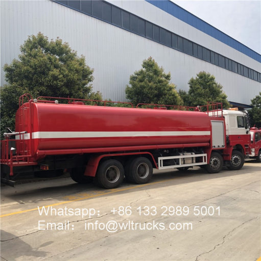 fire water tank truck