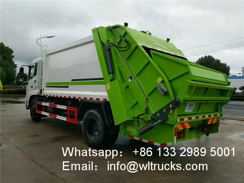 garbage compactor truck specifications