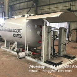 10000 liter lpg gas skid station