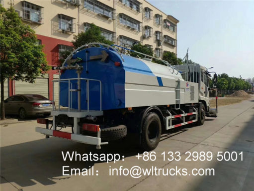 high pressure cleaning truck