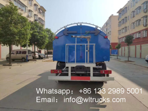 high pressure washing truck