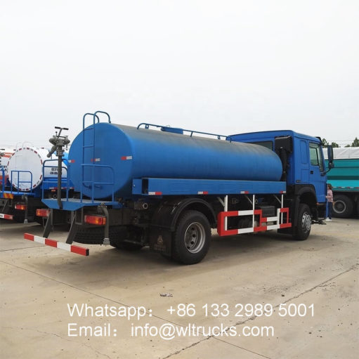 howo 12m3 to 15m3 Water Sprinkler Truck