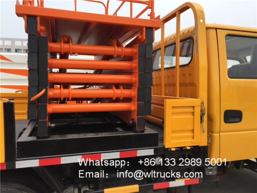 hydraulic lift platform truck